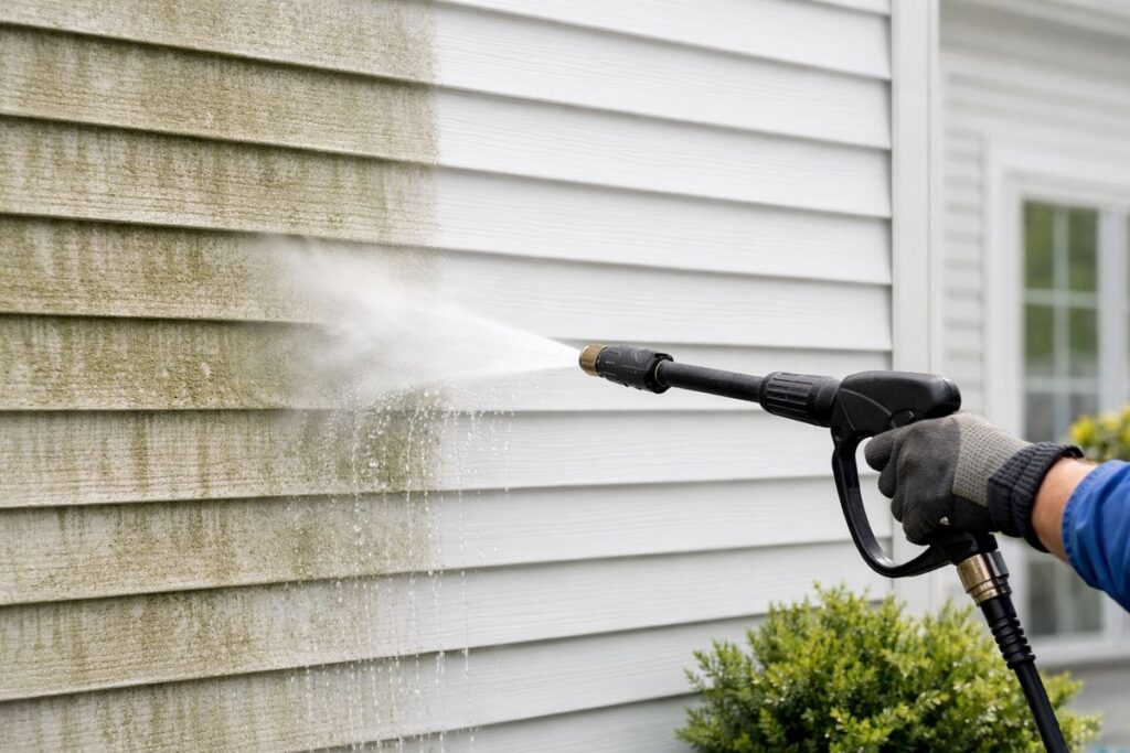Vinyl Siding Pressure Washing: Do It Without Damage