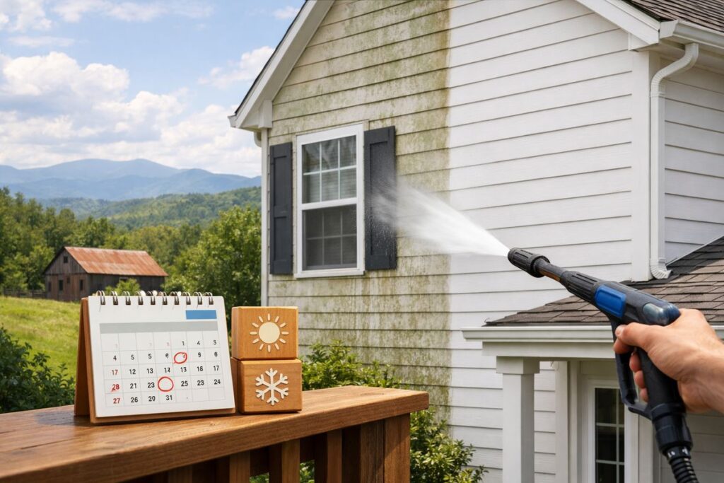 How Often Should You Pressure Wash a House in Tennessee?