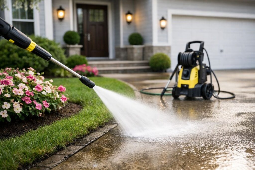 Pressure Washing for Curb Appeal: A Smart First Move
